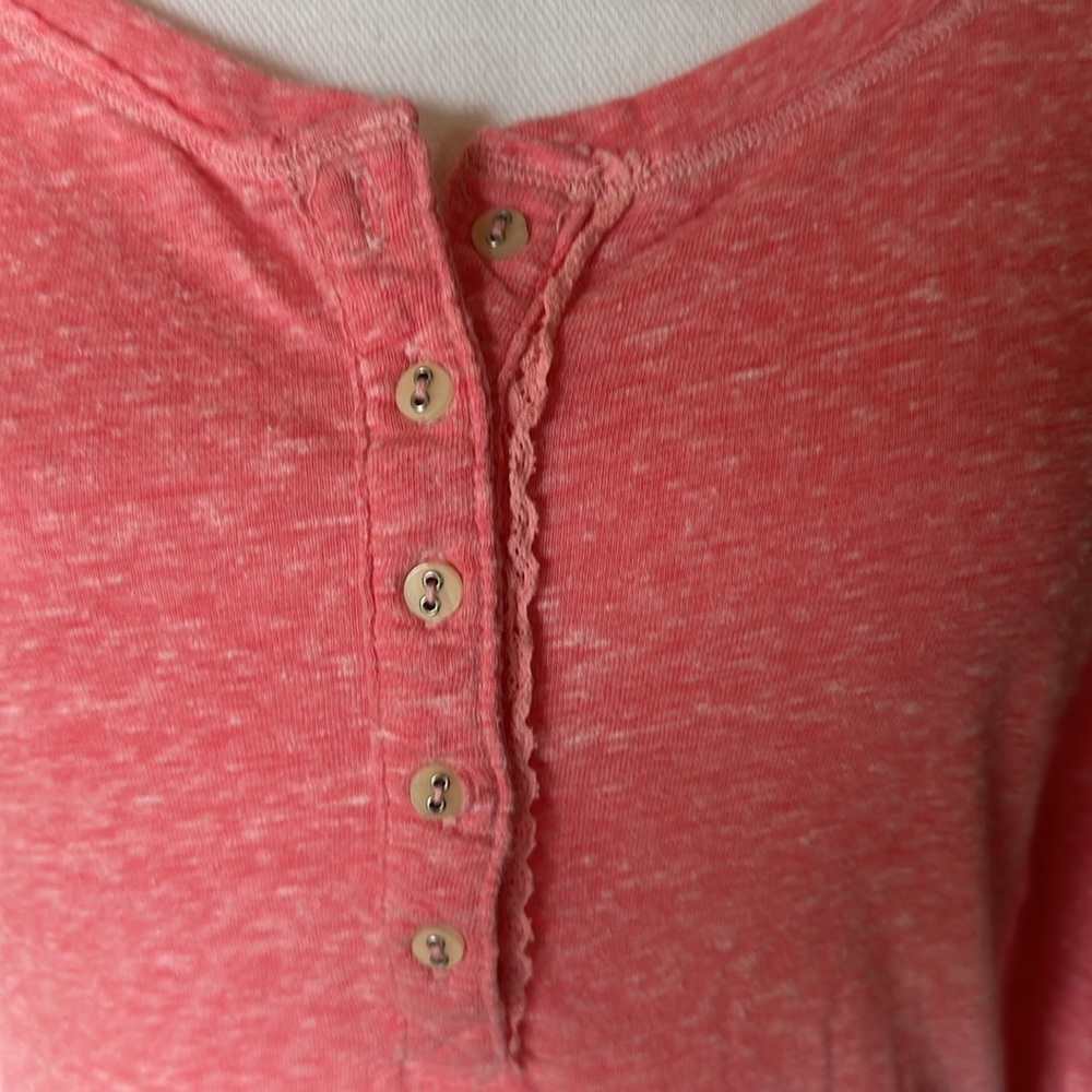 Aerie Henley Top, size Medium - Picture 3 of 5